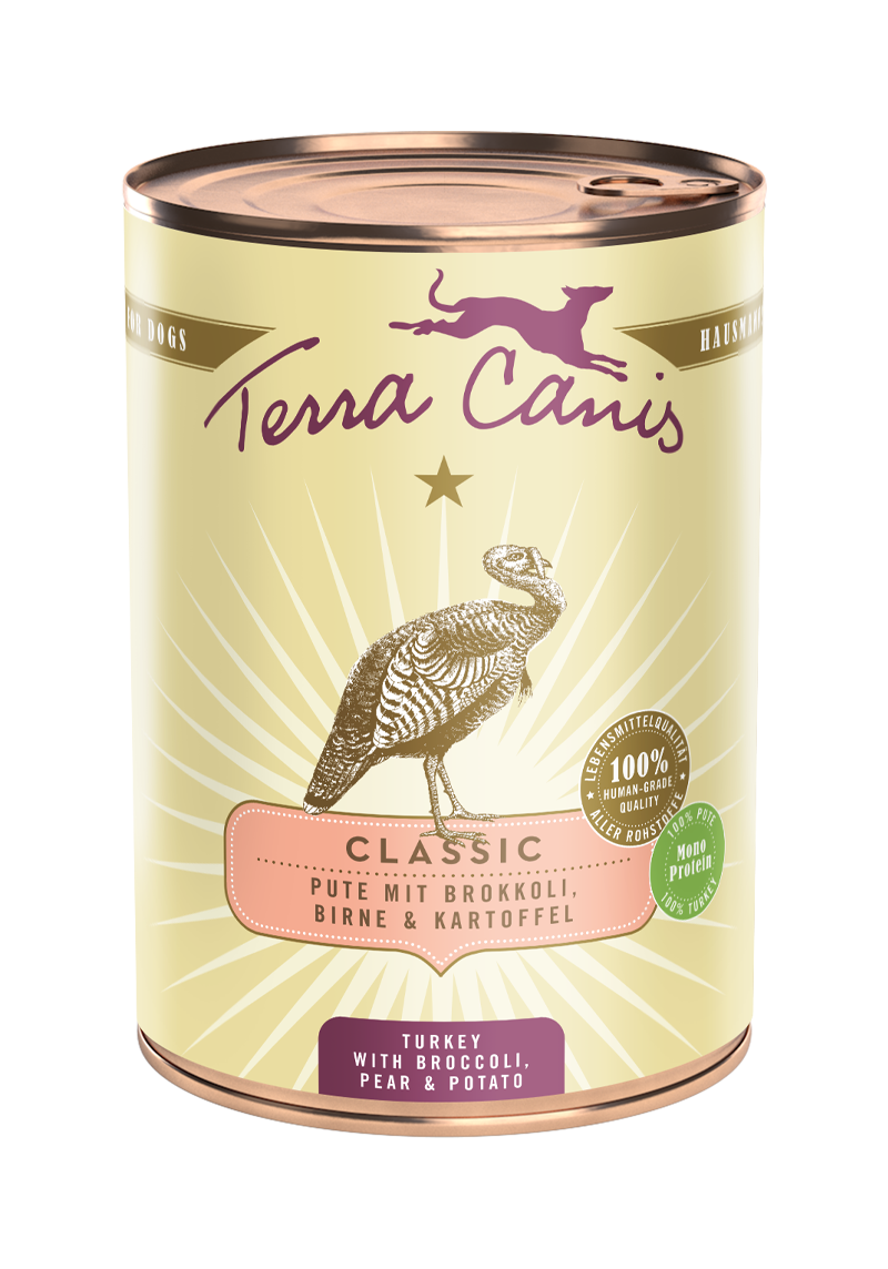 Terra Canis（テラカニス）クラシックターキーとブロッコリ